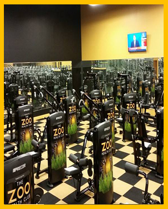 The Zoo Health Club Fitness Center Gym Workout