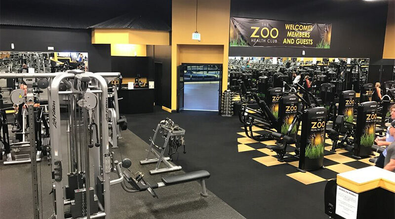 The Zoo Health Club Fitness Center Gym Workout